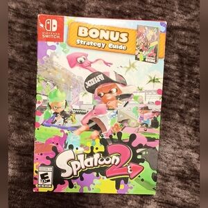 Splatoon 2 Starter Pack Nintendo Switch Video Game With Strategy Guide